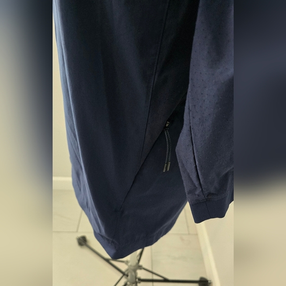 Nike Men's  Hot Baseball Wind Jacket V-Neck Black 3/4 Sleeve. Size S - Picture 8 of 16